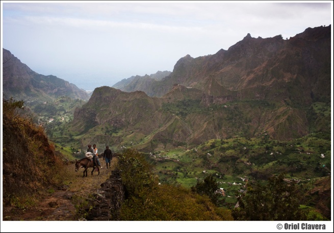 Trekking per la Vall de Pal. Santo Anto. Cabo Verde.